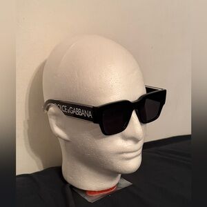 Dolce & Gabbana Bold Black Sunglasses